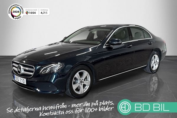 Mercedes E220 d 4MATIC PANORAMA BACKKAMERA TVÅ BRUKARE DRAG - 2018