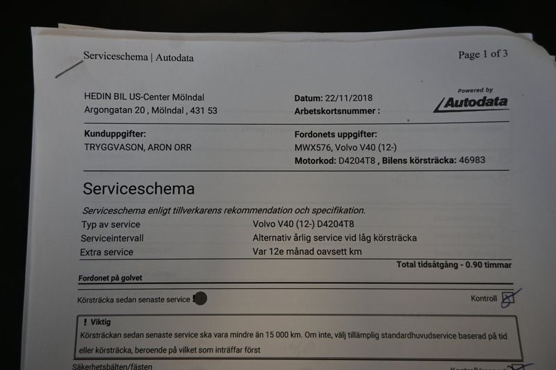 Volvo V40 bild 27