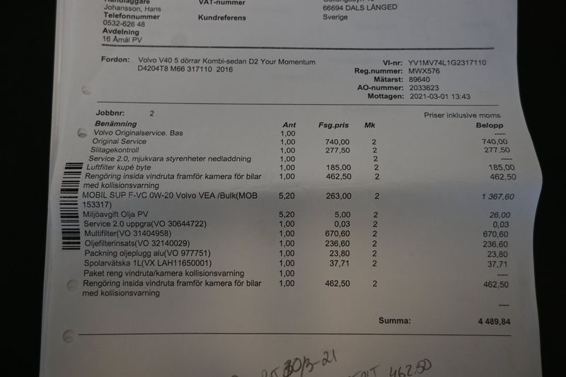 Volvo V40 bild 26
