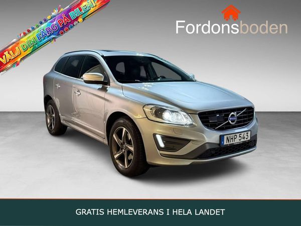 Volvo XC60 D4 AWD Polestar R-Design Pano Navi Drag 220hk - 2016