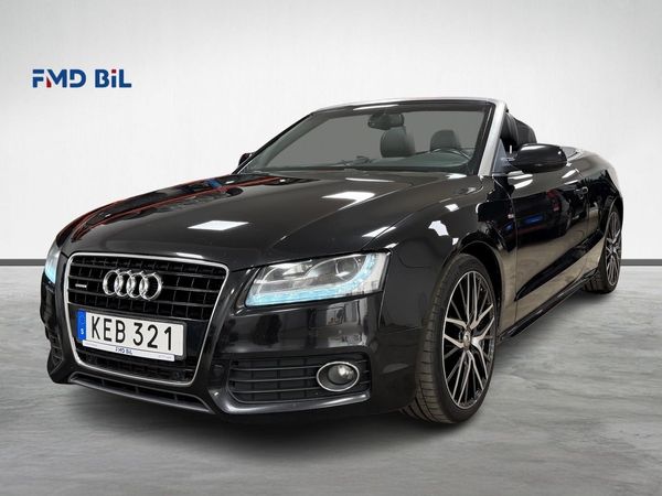Audi A5 CABRIO 3.0 TDI 239HK QUATTRO S-LINE B-KAM P-SENS NYSER - 2010