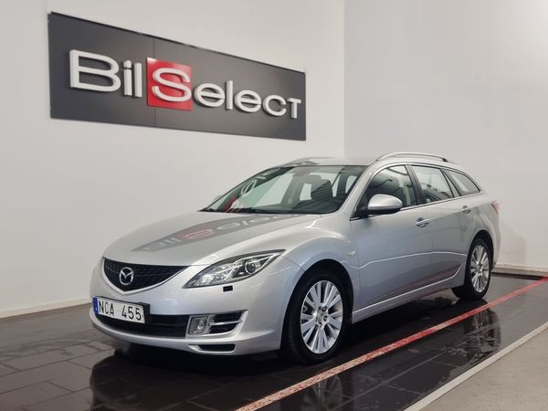 Mazda 6 Wagon 2.0 MZR-CD Ny Servad Ny Besk Dragrok - 2008