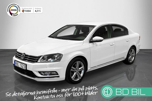Volkswagen Passat 2.0 TSI 211HK R-Line GT Backkamera Skinn Drag En Ägare - 2013