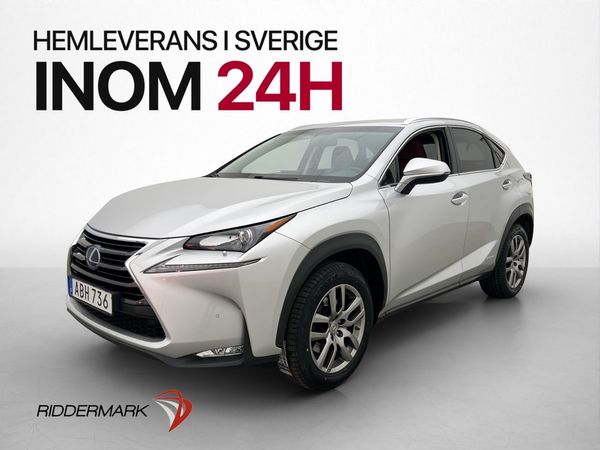 Lexus NX 300h AWD 197hk Executive Kamera Skinn GPS Rattvärme - 2015
