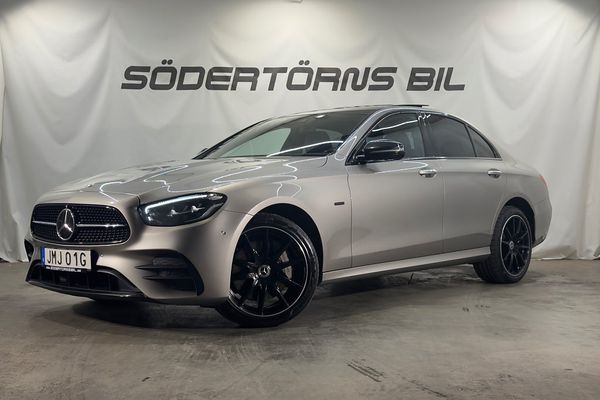 Mercedes E300 de SEDAN 4MATIC AMG NIGHT EDITION 360 MOMSBIL - 2023
