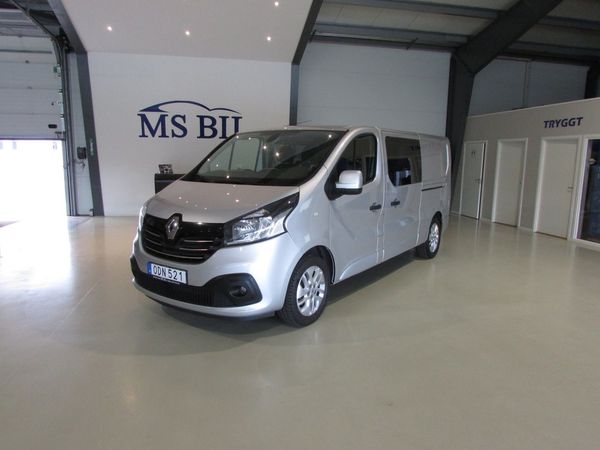 Renault Trafic 6SITS Skåpbil 145HK Euro 6 DRAG NAVI KAMERA - 2018