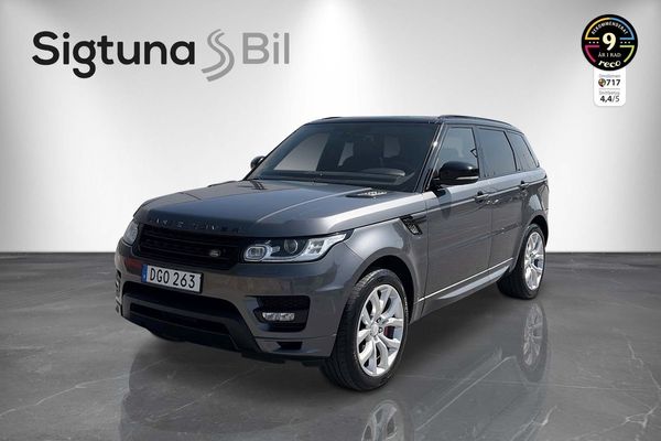 Land Rover Range Rover Sport 4.4 SDV8 4WD Panorama / Drag / Läder - 2014