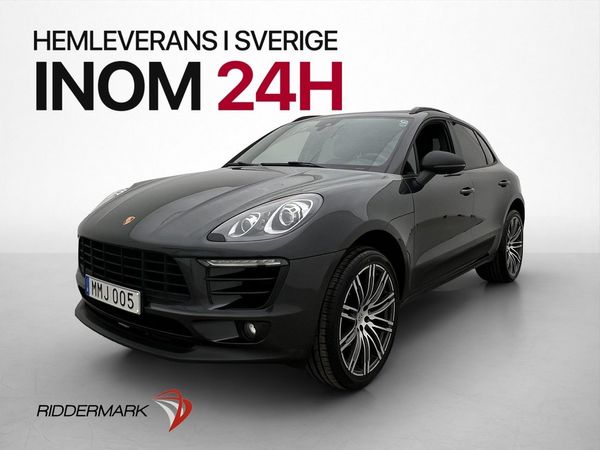 Porsche Macan PDK AWD Sport Design BOSE Panorama PASM Läder - 2017