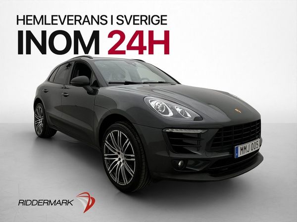 Porsche Macan PDK AWD Sport Design BOSE Panorama PASM Läder - 2017