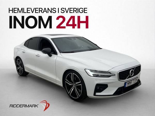 Volvo S60 T5 R-Design Värmare Taklucka H/K 360° HUD Skinn - 2020
