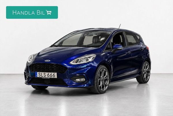 Ford Fiesta 1.0 ST-line AdaptivF Rattv Carplay 100hk - 2018