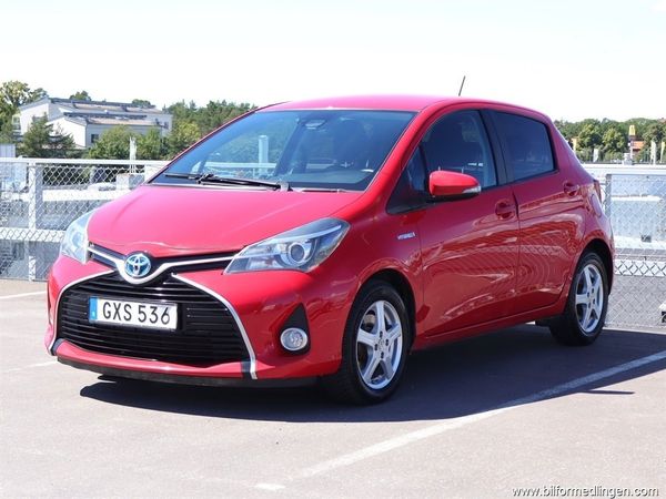 Toyota Yaris 1.5 VVT-i Hybrid FWD MHEV B 100hk - 2015