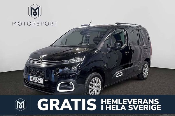 Citroen Berlingo 1.2 PT 130hk Aut DRAG M-Värmare LED-Ramp Apple Head up - 2020
