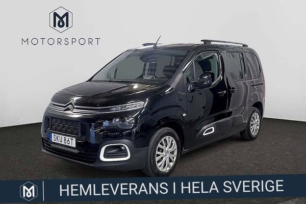 Citroen Berlingo 1.2 PT 130hk Aut DRAG M-Värmare LED-Ramp Apple Head up - 2020