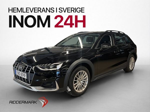 Audi A4 Allroad 40 TDI Q 204hk MOMS Värmare Drag Navi - 2023