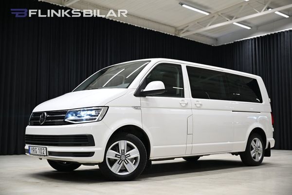 Volkswagen Caravelle 4Motion DSG 204HK L2|8-Sits|Dubbeldörr|Nedlackad|LED - 2018