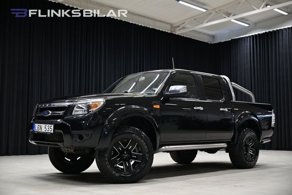 Ford Ranger Raner TDCi 4x4 143HK Automat|Drag|Värmare|Flakbåge|Sidesteps - 2011