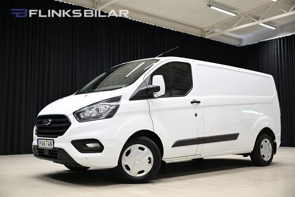 Ford Transit Custom 130HK L2|Drag|Värmare|Backkamera|NyKamrem|Moms - 2021
