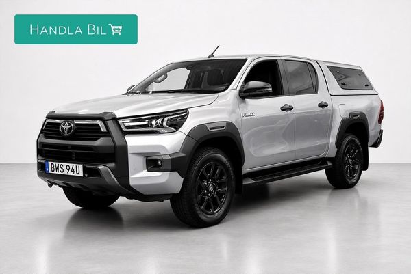 Toyota Hilux 2.8 4WD Invincible Kåpa Drag Diff Navi JBL Moms 204hk - 2020