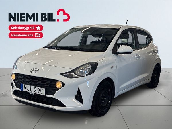 Hyundai i10 1.0 blue Essential S&V-hjul Rattvärme Fullservad - 2021