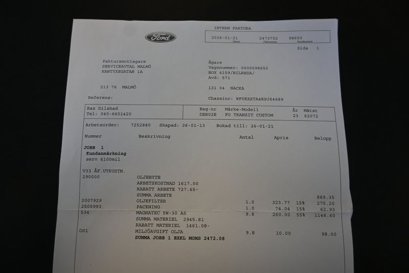 Ford Transit Custom bild 18