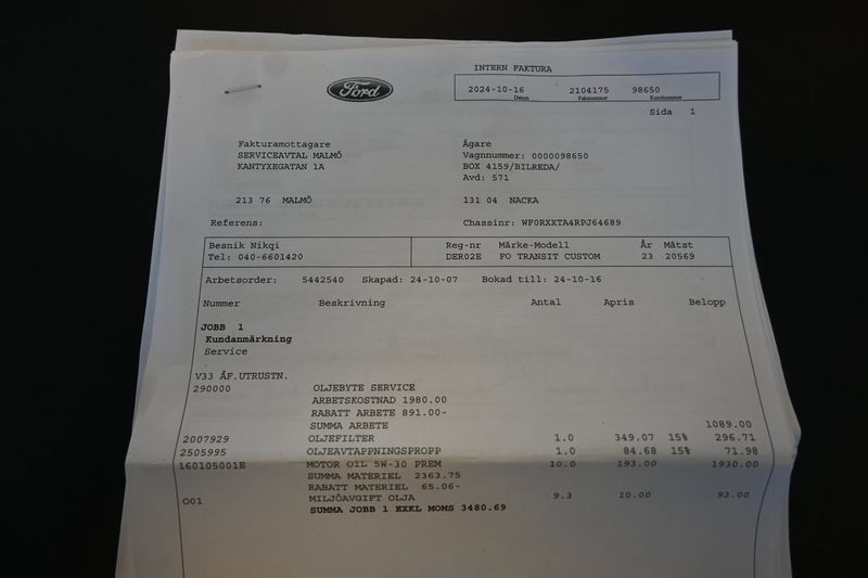 Ford Transit Custom bild 19