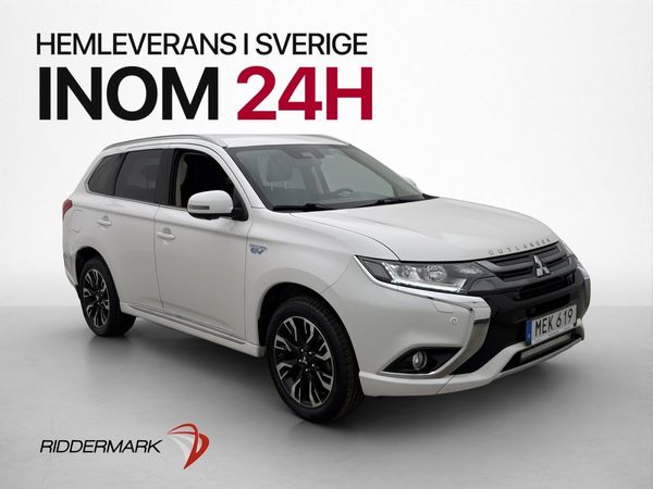 Mitsubishi Outlander PHEV AWD Business M-Värmare 360° Skinn - 2018