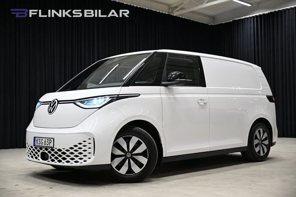 Volkswagen ID. Buzz Cargo 204HK 82kWh Drag|Inredning|Backkamera|Lågmil|Moms - 2024