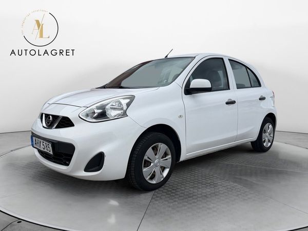 Nissan Micra 1.2 5-dörrar 80hk Välservad Lågskatt 0.5L/Milen AUX - 2015