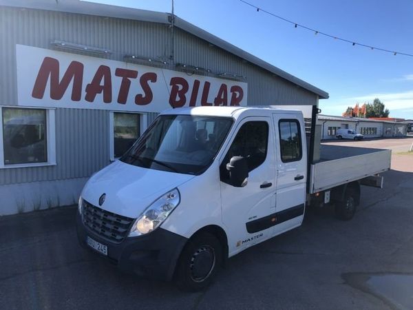 Renault Master 7-sitsig Flakmått 3,80x2.10m - 2013