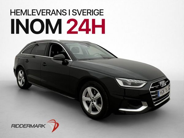 Audi A4 Avant 40 TDI Quattro 204hk Proline Värmare Drag Navi - 2022