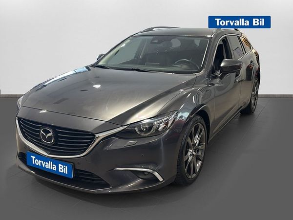 Mazda 6 Wagon Optimum 2.2 175hk WEBASTO VÄRMARE BOSE 10 386 MIL - 2017