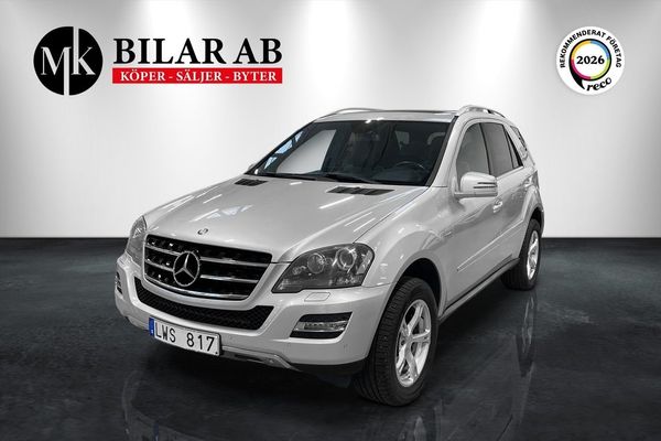 Mercedes ML350 CDI 4MATIC 7G-Tronic Låga mil / Fullservad - 2011