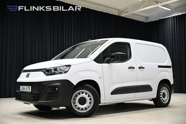 Fiat E-Doblo Van 136HK Dubbeldörr|GPS|Backkamera|52Mil|EnÄgare|Moms - 2023