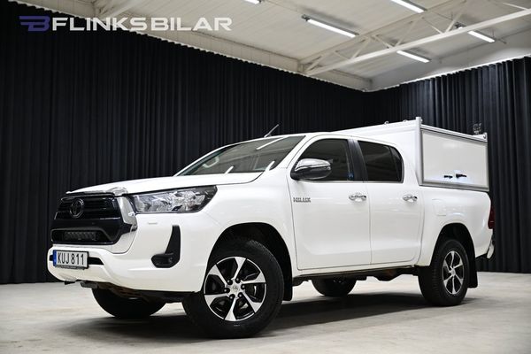 Toyota Hilux 2.4 AWD 150HK Automat|Kåpa|Släde|Drag|Värmare|Leasbar - 2022