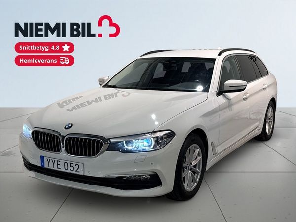 BMW 520 d xDrive Touring Kamera Rattvärme MoK GPS Elbaklucka SoV - 2018