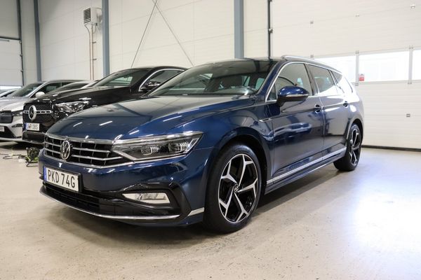 Volkswagen Passat Sportscombi 2.0 TDI 4M R-Line Drag D-Värm Pano 200hk - 2022
