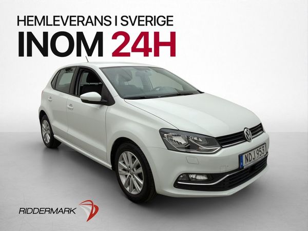 Volkswagen Polo 1.2 TSI 90hk Bluetooth Farthållare 0,47l/mil - 2016