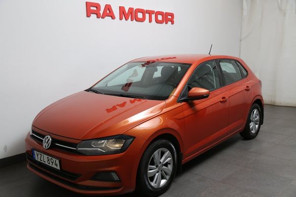 Volkswagen Polo 1,0 TSI 95hk DSG P-sensorer Motorv Dragkrok - 2018