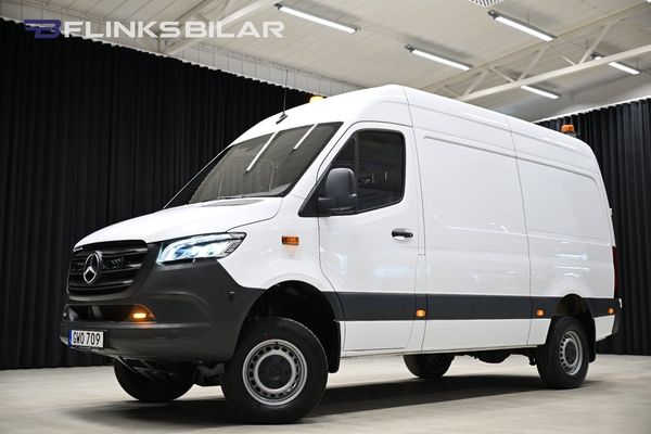 Mercedes Sprinter 319 CDI 4x4 9G 190HK Automat|Servicebil|V-Inredd|SeUtr! - 2024