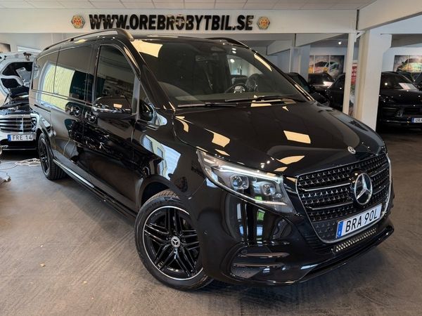 Mercedes V300 AMG 4Matic Extra Lång Burmester Ombyggd Lastbilsreg - 2025