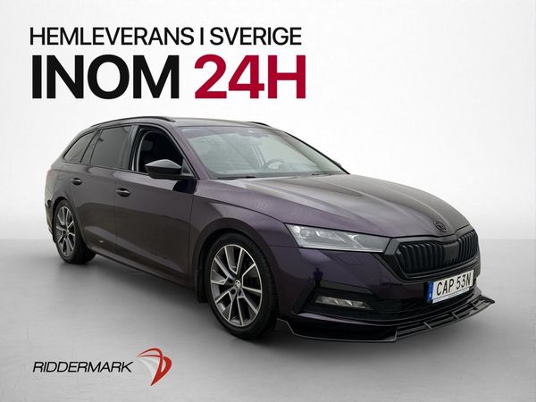 Skoda Octavia Kombi iV DSG 204hk Cockpit Carplay Adp-fart - 2021