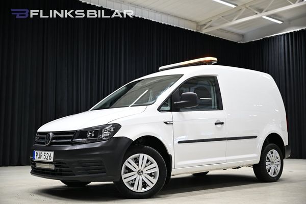 Volkswagen Caddy 4Motion DSG 150HK Inredd|Drag|Värmare|Backkamera|Lågmil - 2017