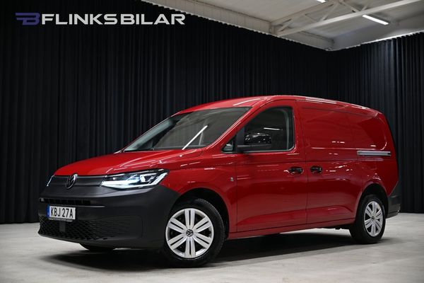 Volkswagen Caddy Maxi DSG 122HK Dubbeldörr|LED|Inredd|GPS|Backkamera|Leasbar - 2023