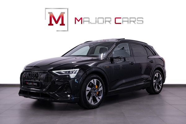 Audi e-tron 55 Q S-Line Pano B&O 360° VirtuellaSpeglar Luft-F Drag - 2021