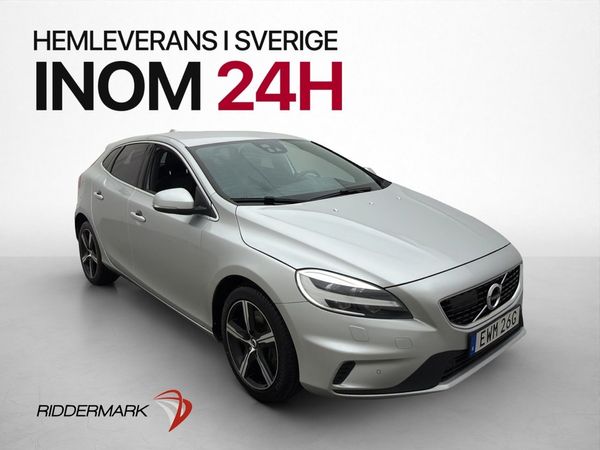 Volvo V40 D3 150hk R-Design B-Kamera Navi D-Värm Halvskinn - 2019