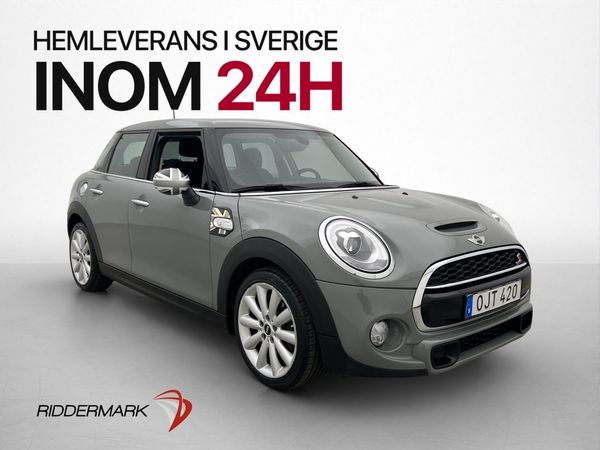 MINI Cooper S Automatisk 192hk Chili Navi Halvskinn - 2017