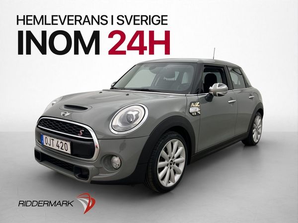 MINI Cooper S Automatisk 192hk Chili Navi Halvskinn - 2017