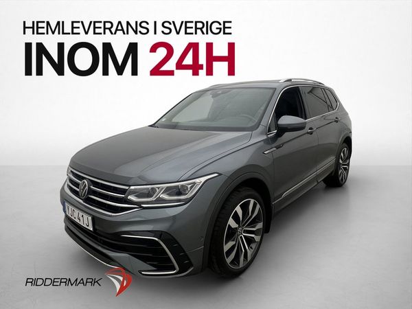 Volkswagen Tiguan Allspace R-Line Drag Kamera Värm Cockpit - 2022
