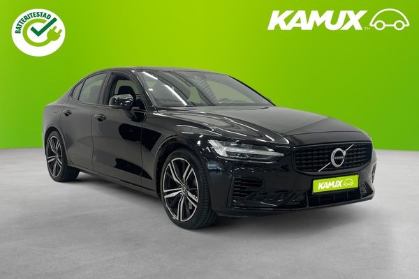 Volvo S60 Recharge T8 R-Design H/K Taklucka Läder AWD 392hk - 2022